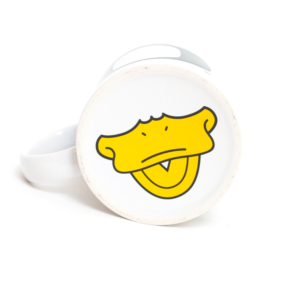 Classic Oregon O, RFSJ, Inc., White, Traditional Mugs, Ceramic, Home & Auto, Once A Duck, Always A Duck, Braydee, 305252